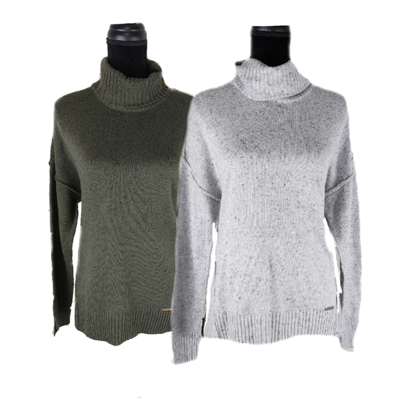 MICHAEL Michael Kors Tops - Michael Kors 2 Womens M Wool Knit Blend Turtleneck Tunics